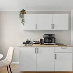 Stylisches 2-Zimmer Ambient Apartment In Alsternaehe Mit Kingsize-Bett & Schlafsofa