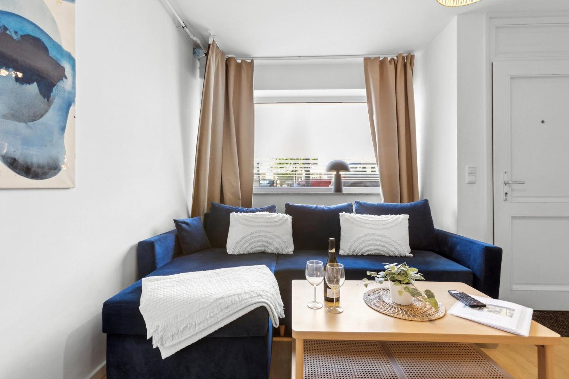 Stylisches 2-zimmer Ambient In Alsternaehe Mit Kingsize-bett & Schlafsofa Lejlighed *